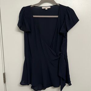 LOFT wrap top
